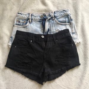 Bullhead high rise shorts